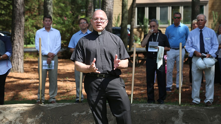 Holy Infant Parish in Durham breaks ground on new church