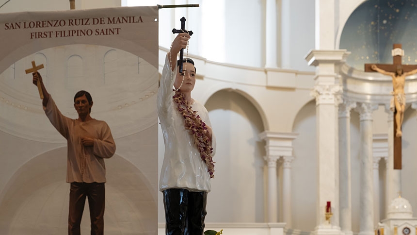 San Lorenzo Ruiz, the first Filipino martyr and saint