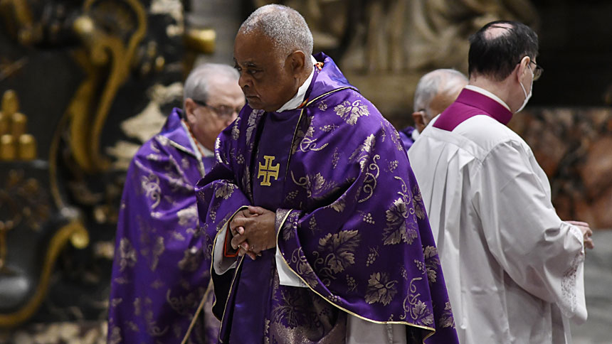 Pope creates 13 new cardinals, including Washington archbishop