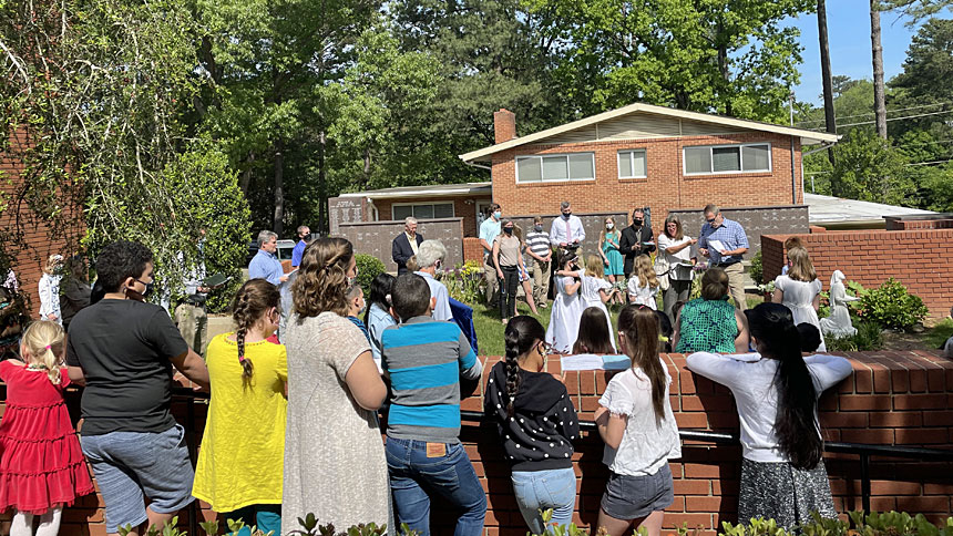 May Crowning, Our Lady of Lourdes Parish, Raleigh, NC