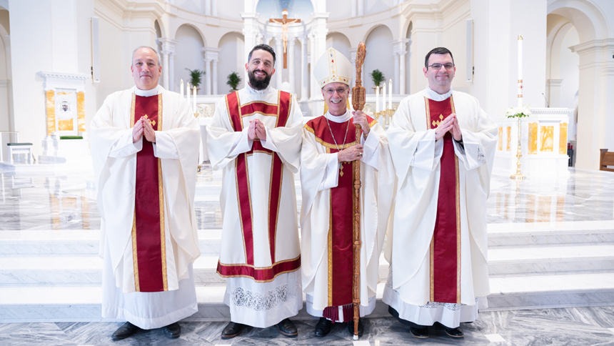 Nicolas Rapkoch is ordained a transitional deacon