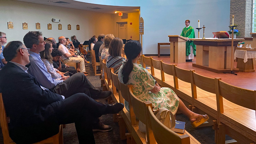 Cardinal Gibbons High School welcomes new chaplain