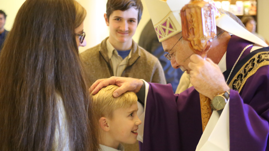 Bishop celebrates Mass for homeschoolers across diocese