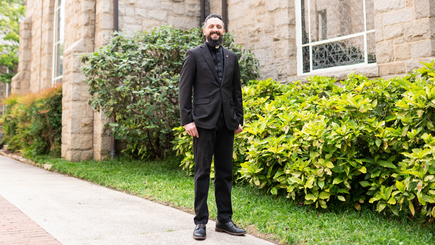 ‘To your left and right’: Newly ordained Father Nicolas to serve God’s people