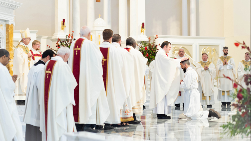 Father Nicolas Rapkoch Ordination