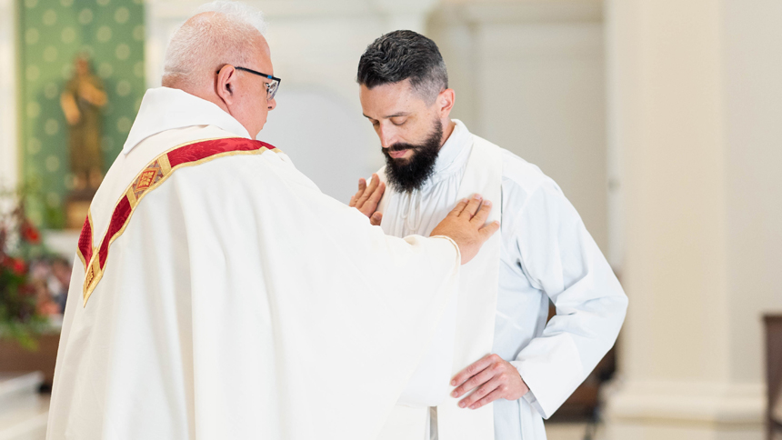 Father Nicolas Rapkoch Ordination