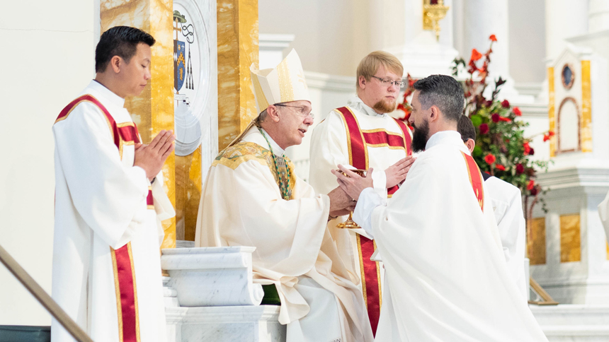 Father Nicolas Rapkoch Ordination