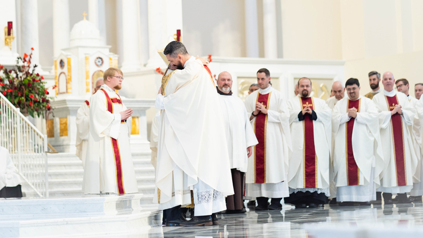 Father Nicolas Rapkoch Ordination