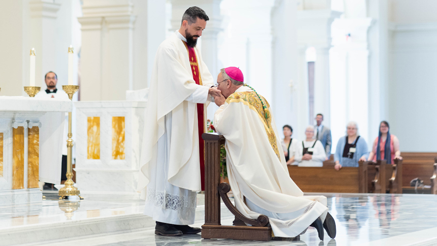 Father Nicolas Rapkoch Ordination