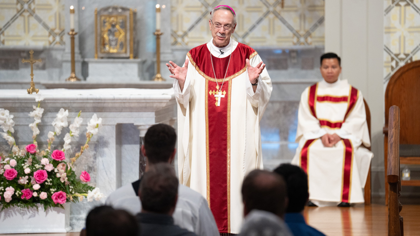 Seminarians convene for Mass of Candidacy