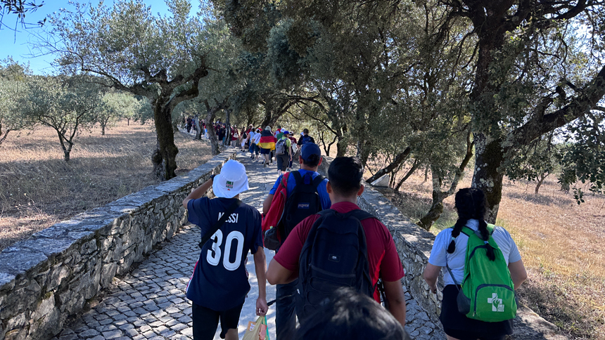 Where they have been: Pilgrims bring journey into the everyday - WYD 2023