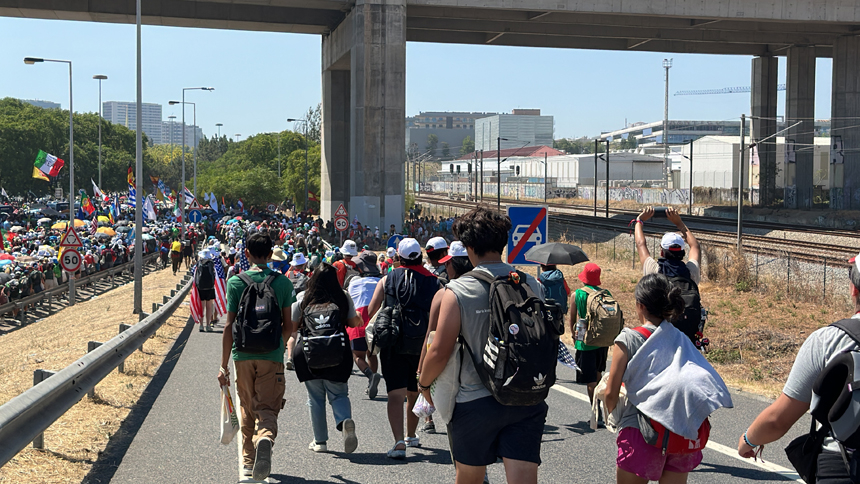 Where they have been: Pilgrims bring journey into the everyday - WYD 2023