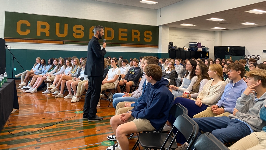 Students hear vocations stories