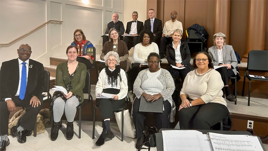 ‘He walked with Jesus’: For MLK celebration, Father Lee visits diocese