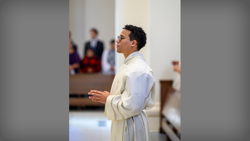 Deacon Johan: Seminarian takes formative step on journey 