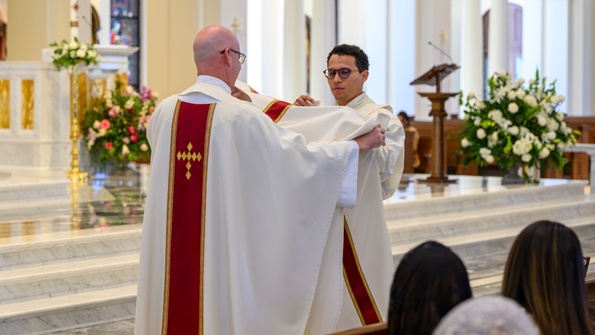 Deacon Johan: Seminarian takes formative step on journey 