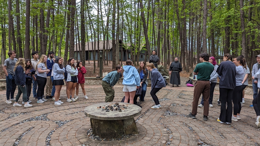 Elon Catholic Campus Ministry Spring Retreat offered peace, faith, community