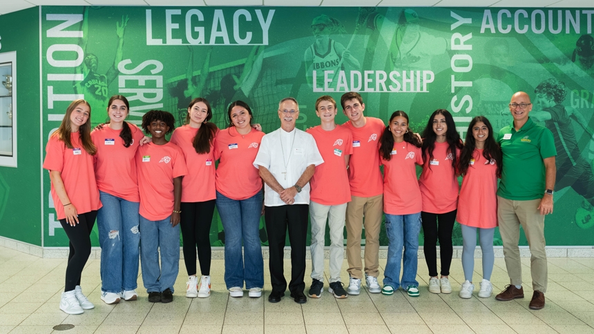 Cardinal Gibbons hosts celebration for parish council members