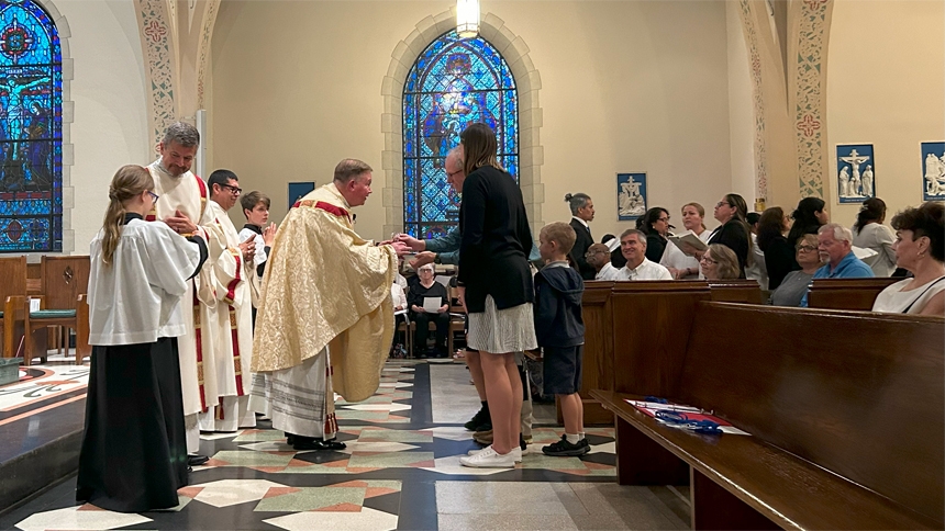 A ‘visible home’ - Sacred Heart observes anniversary of its church dedication