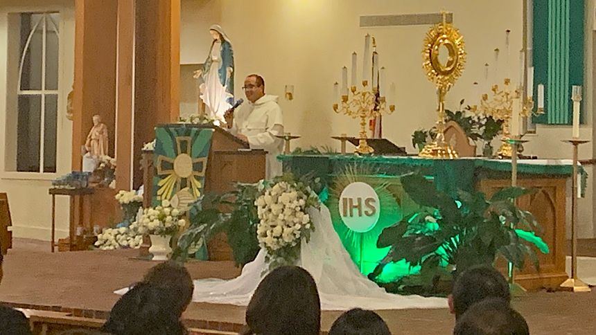 Friar Nelson Medina, O.P., leads Hispanic Ministry retreat