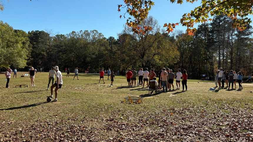 Unrivaled: College Catholics gather for sporting event