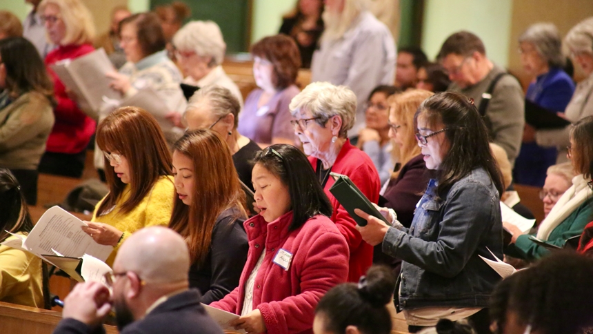 Pastoral musicians gather for Mass of Thanksgiving