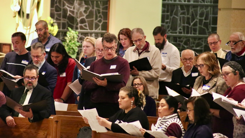 Pastoral musicians gather for Mass of Thanksgiving