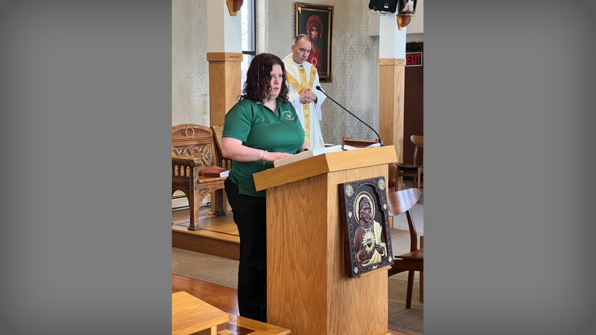 Ladies AOH observes St. Brigid feast day