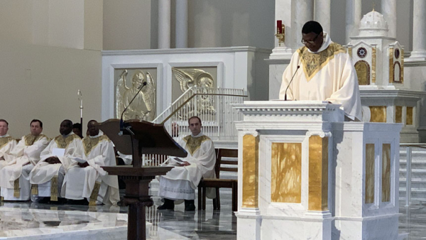 2020 MLK Jr. Day Mass at Holy Name of Jesus Cathedral, Raleigh