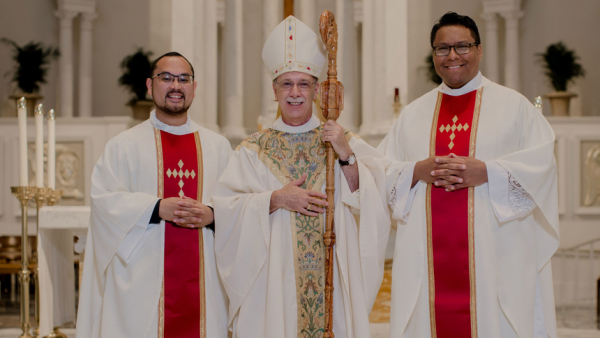 'A powerful moment': Two ordained to the priesthood 