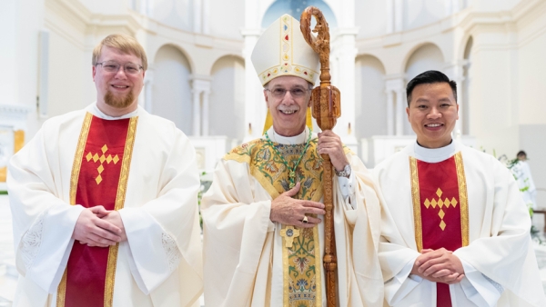 ‘Thanks be to God’: Two are ordained to priesthood 